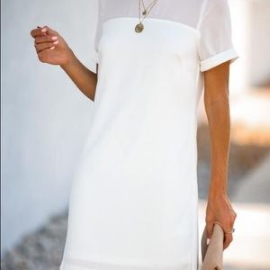Vick Collection ‘In My Feelings’ white dress